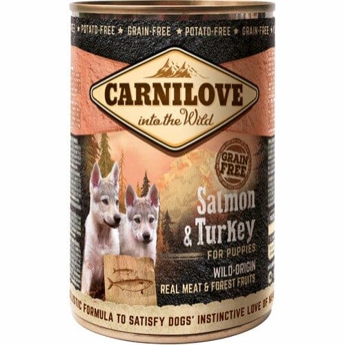 Carnilove Canned Salmon And Turkey Hvalpe