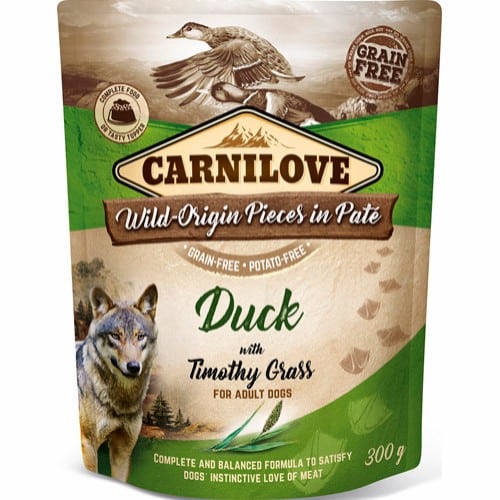 Carnilove Pouch pate duck and timothy grass