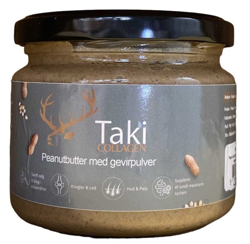 Taki Collagen - Peanutbutter m. Gevirpulver 300g