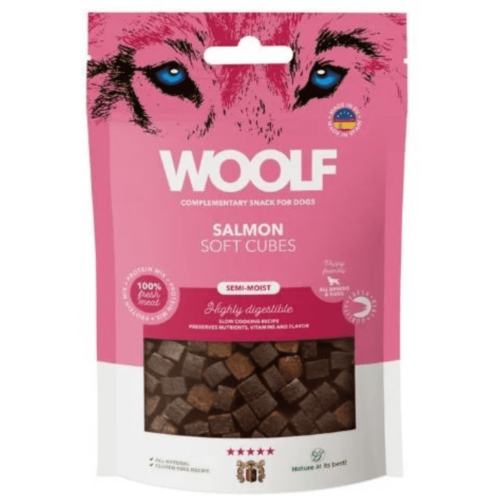 Woolf soft cubes salmon