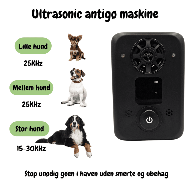 Ultrasonic antigø maskine